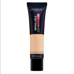 كريم اساس انفاليبل مات من لوريال باريس -GLODEN BEIGE 115