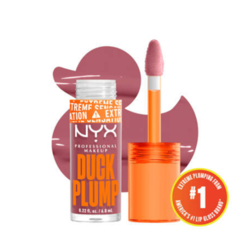 Duck Plumb lip gloss from NYX 10 Lilac on Lock -