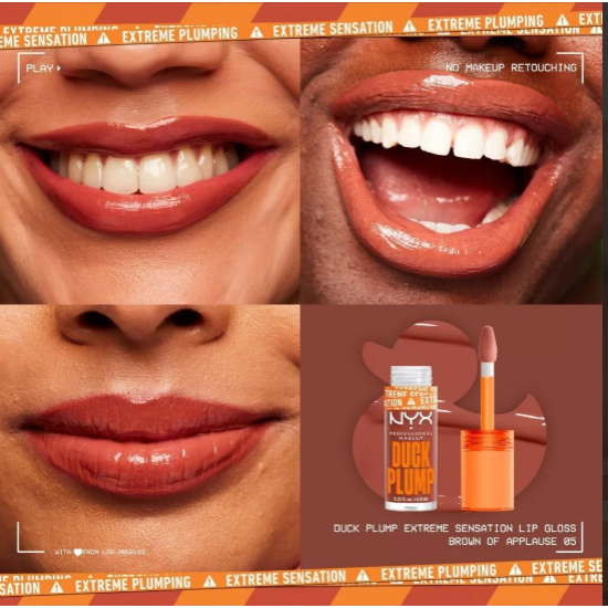 قلوس ملمع شفاه داك بلامب من نيكس - 05 براون اوف ابليزي