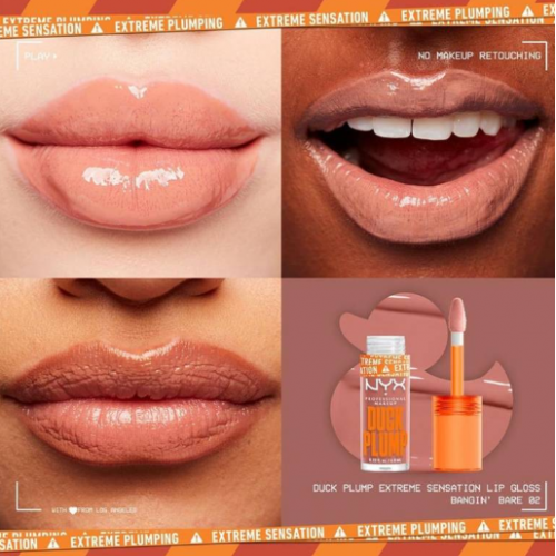 ان واي اكس ملمع ومكبر الشفاه داك بلامب 02 بانجين بير - 7 مل