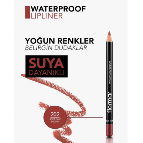 فلورمار قلم تحديد شفاه مقاوم للماء 202