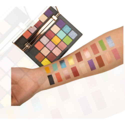 بوليفر باليت ظلال العيون بـ 18 لون، E05 بوليفر باليت ظلال العيون بـ 18 لون، E05