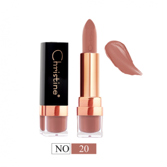 احمر الشفاه مطفي توت 3 رقم 20 من كرستين CH-020 احمر الشفاه مطفي توت 3 رقم 20 من كرستين CH-020
