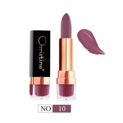 احمر الشفاه مطفي توت 3 رقم 10 من كرستين CH-020