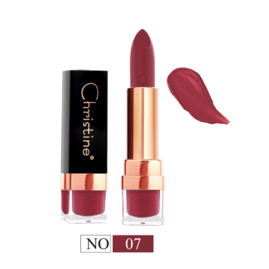 Lipstick matte mulberry 3 number 07 from Christine CH-020