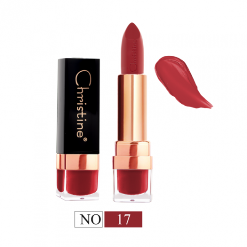 احمر الشفاه مطفي توت 3 رقم 17 من كرستين CH-020