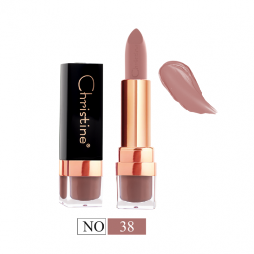 احمر الشفاه مطفي توت 3 رقم 38 من كرستين CH-020