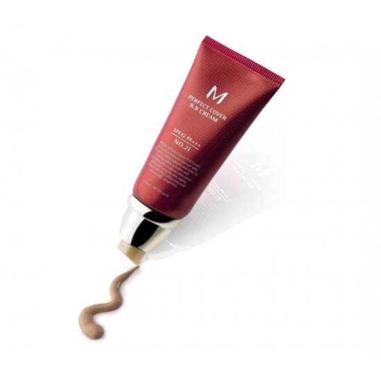  كريم للوجه من ميشا مهدئ ويعالج العيوب، بي كريم لون بيج فاتح درجة 21، 50 مل