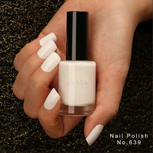 White nail polish blouse 639