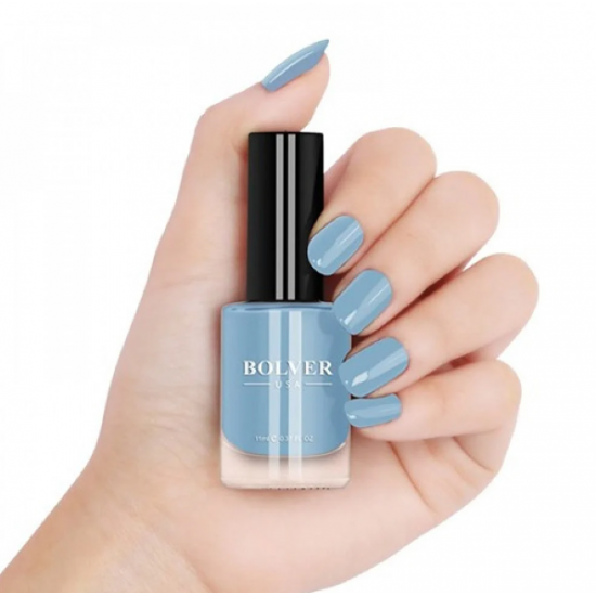مناكير أزرق سماوي بارد بولفير - bolver لامع - 615