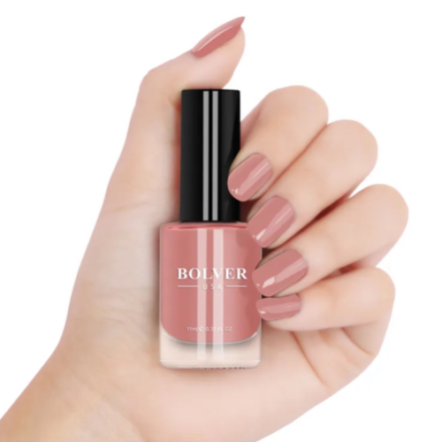 Shiny bolver nude manicure - bolver shiny - 617