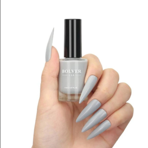 Bluefire Nail Polish No. 751 Yet Grey