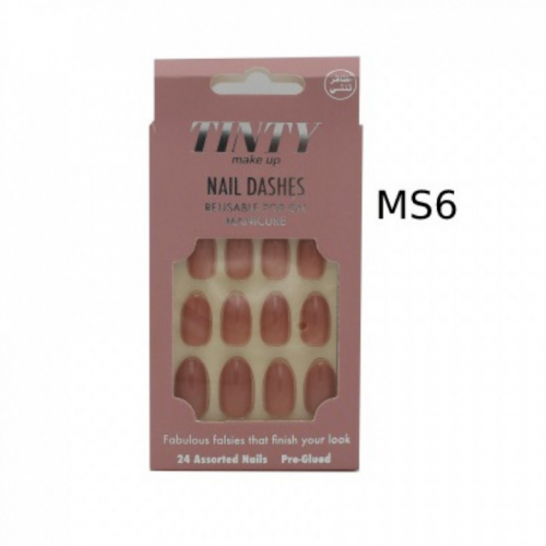 طقم اظافر تركيبه تنتي 24قطعة MS6