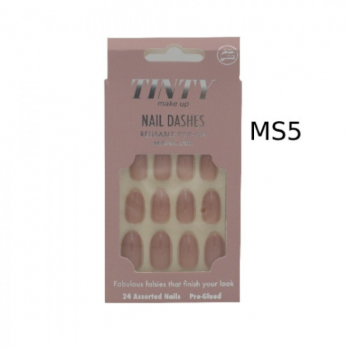 طقم اظافر تركيبه MS5 من تنتي 24قطعة