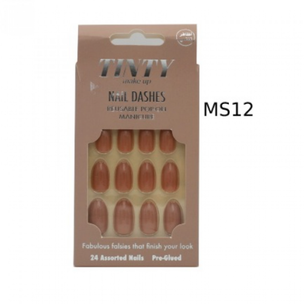 طقم اظافر تركيبه تنتي 24قطعة MS12