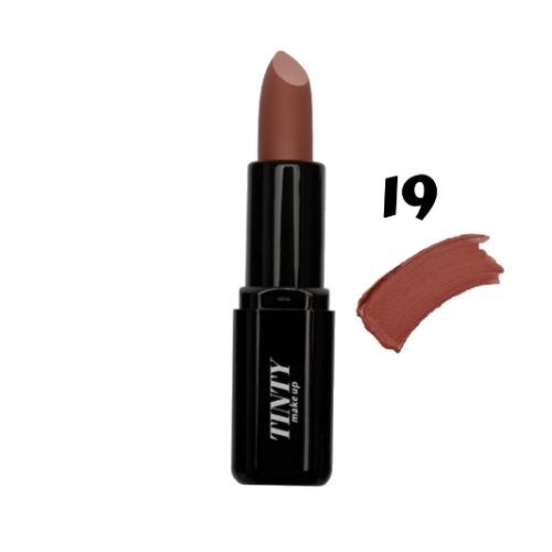 Long-lasting waterproof matte lipstick No. 19 from Tinti 3.8 g