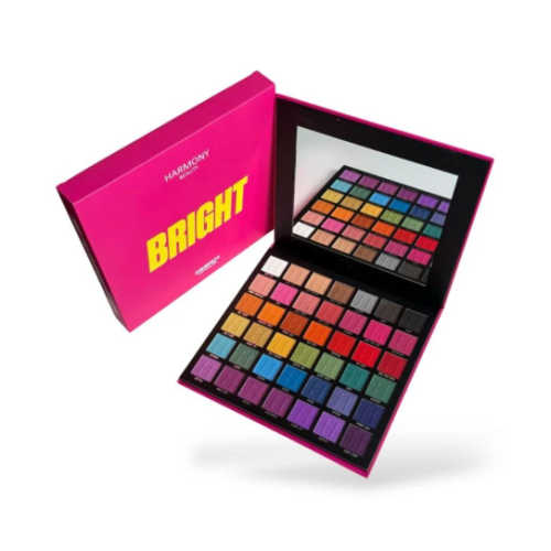 Harmony Beauty eye shadow collection 42 colors, BRIGHT