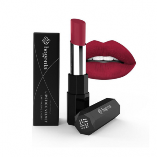 احمر شفاه فيلفيت كابتيفيتنج تشيري من بوغينيا BG710.121 احمر شفاه فيلفيت كابتيفيتنج تشيري من بوغينيا BG710.121