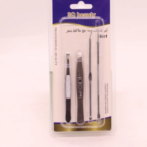 ابر تنظيف وجه مع ملاقط شعر 4.1 ماكس اليجنس 