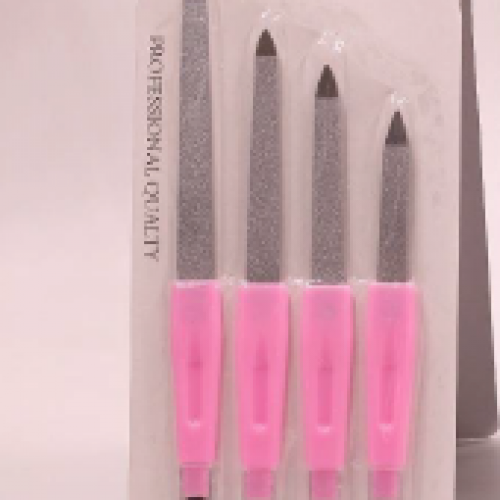 مجموعة مبرد اظافر مكونه من 4 قطع  ماكس ايليجنس 