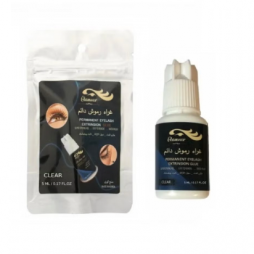جلامور غراء رموش دائم شفاف 5مل