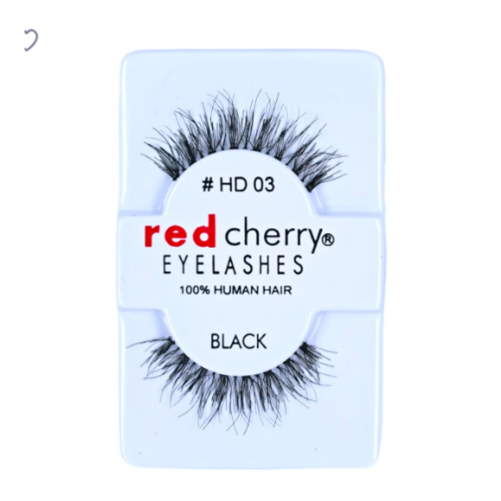 رموش ريد تشيري شعر طبيعي # اتش دي 03