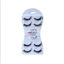 Red Sherry black eyelash set - D WSP