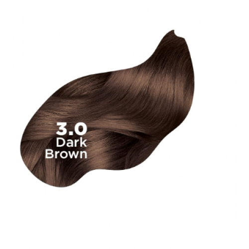 نيشا صبغة شعر كريمية خالية من الامونيا 3 بلون بني داكن للنساء والرجال لون شبه دائمة تدوم طويلا عبوة قطعتين نيشا صبغة شعر كريمية خالية من الامونيا 3 بلون بني داكن للنساء والرجال لون شبه دائمة تدوم طويلا عبوة قطعتين