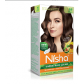  نيشا صبغة شعر كريمية خالية من الامونيا 3 بلون بني داكن للنساء والرجال لون شبه دائمة تدوم طويلا عبوة قطعتين