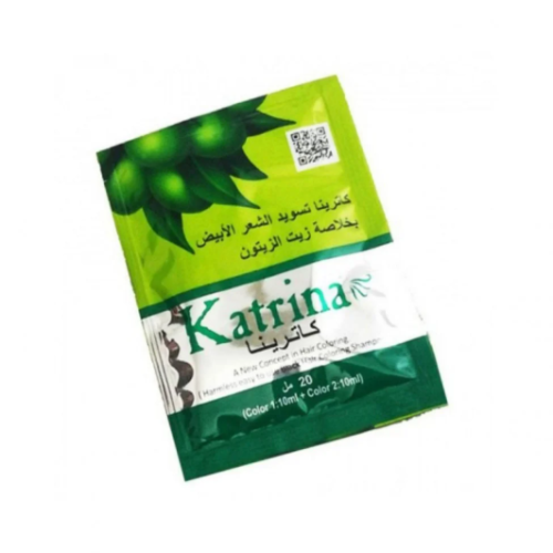 Katrina shampoo with olive oil extract, bleaching white hair - 1 package