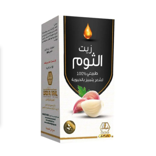 وادي النحل زيت الثوم لشعر يتميز بالحيوية 125مل