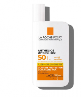 لاروش بوزيه، أنثيليوس، واقي شمس سائل شفاف SPF50 - 50 مل