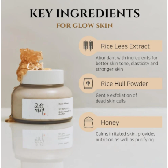 The refreshing pore mask with ground rice and honey from Beauty of Joseon, 150 ml The refreshing pore mask with ground rice and honey from Beauty of Joseon, 150 ml