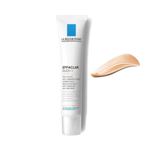 Efaclar Du Plus Anti-Acne Tinted Moisturizer to even out skin tone from La Roche-Boisier 40 ml
