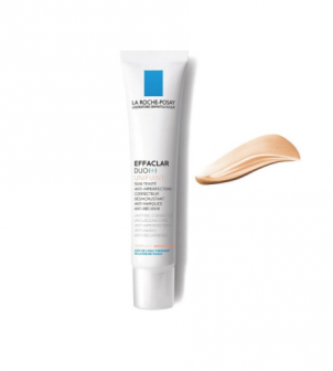 مرطب ملون ايفاكلار دو بلس مضاد لحب الشباب لتوحيد لون البشرة من لاروش بوزيه 40 مل