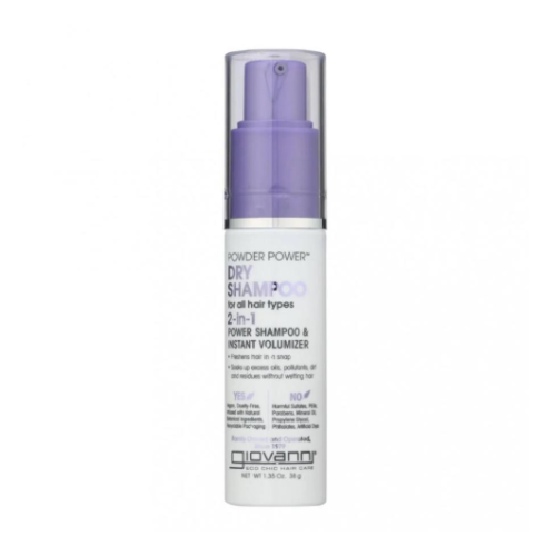 Powder power dry shampoo for all types of hair from Giovanni - 38 gm