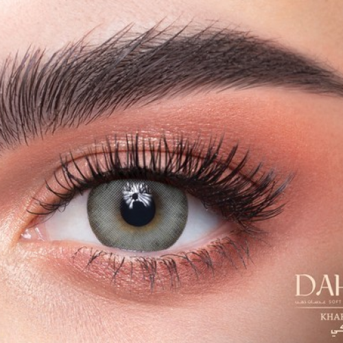 عدسات الذهب اليوميه رقم 45 | خاكي عدسات الذهب اليوميه رقم 45 | خاكي