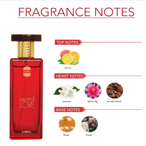  عطر ساكرد لوف للنساء من اجمل، او دي بارفان، 50 مل