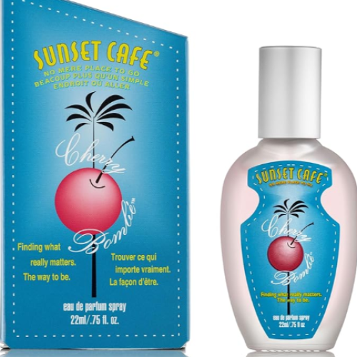 Sunset Cafe Cherry Bomb cherry perfume for unisex - 22 ml