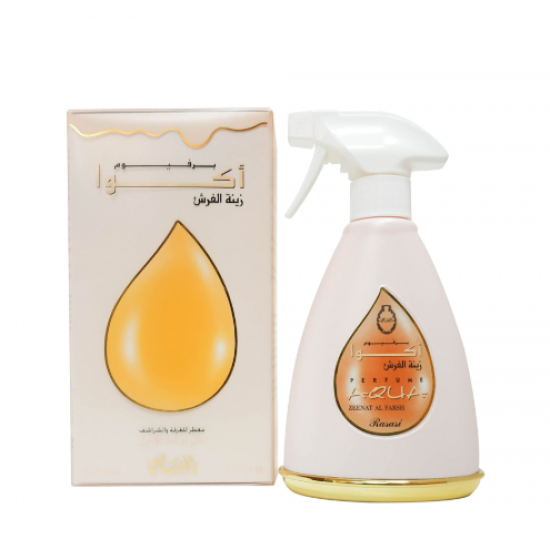 معطر مفروشات أكوا زينة الفرش 375 مل رصاصي معطر مفروشات أكوا زينة الفرش 375 مل رصاصي