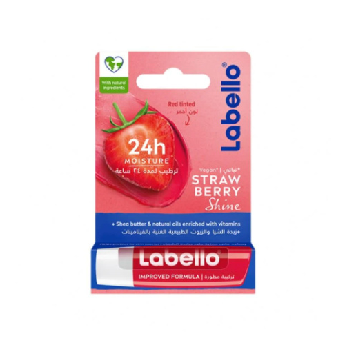 Labello Strawberry Shine Lip Care Moisturizer