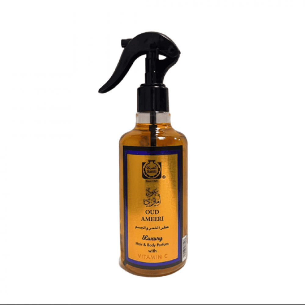 السرتي عطر فاخر الشعر والجسم عود اميري 250مل