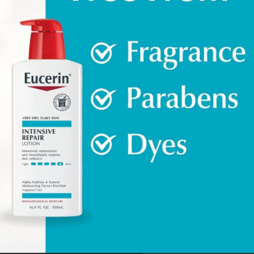 Eucerin Intensive Hydration Lotion Fragrance-Free 500ml