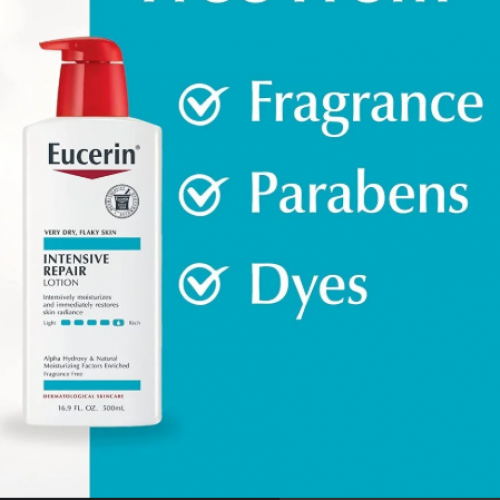 يوسيرين لوشن الترطيب المكثف خال من العطر 500 مل يوسيرين لوشن الترطيب المكثف خال من العطر 500 مل