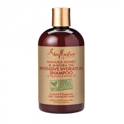 شيا مويستشر شامبو ترطيب مكثف بزيت المافورا وعسل مانوكا 384ml شيا مويستشر شامبو ترطيب مكثف بزيت المافورا وعسل مانوكا 384ml