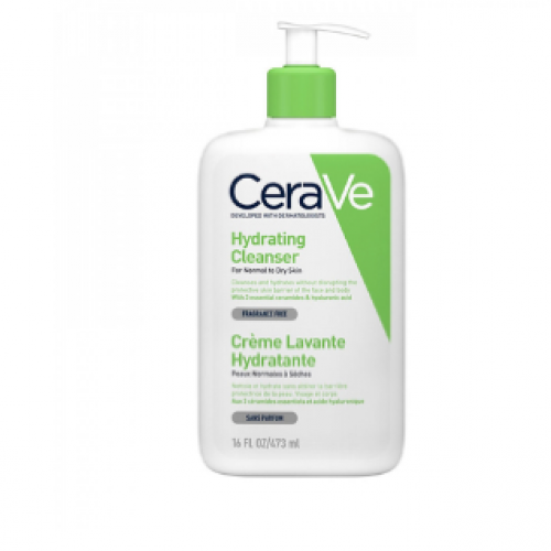 غسول منظف مرطب للبشرة العادية الى الجافة من سيرافي - 473 مل