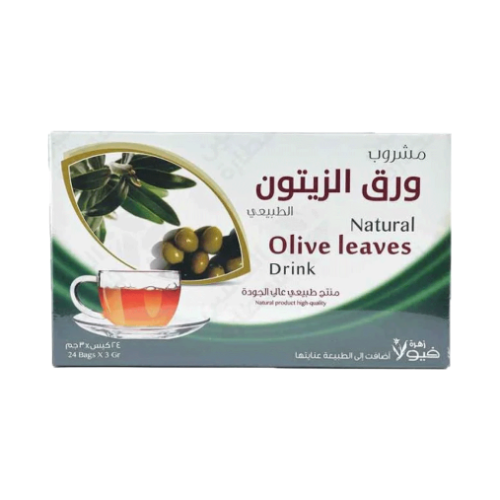 Natural olive leaf drink