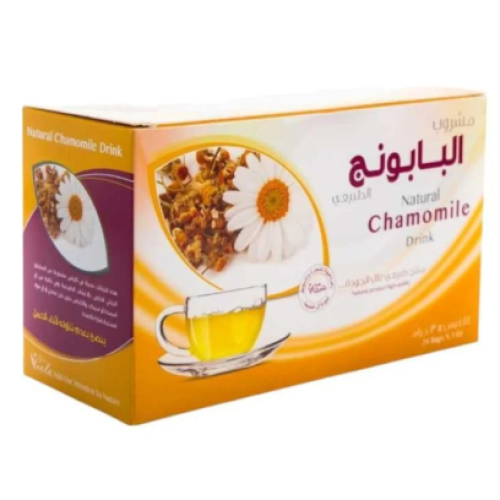 Natural chamomile tea from Viola flower