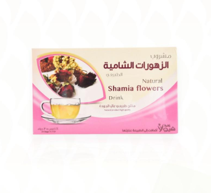 مشروب الزهورات الشامية الطبيعي من زهرة فيولا 