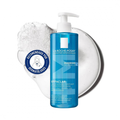 جل رغوي منظف لاروش بوزيه مزدوج ترطيب وتنقية، 400 مل